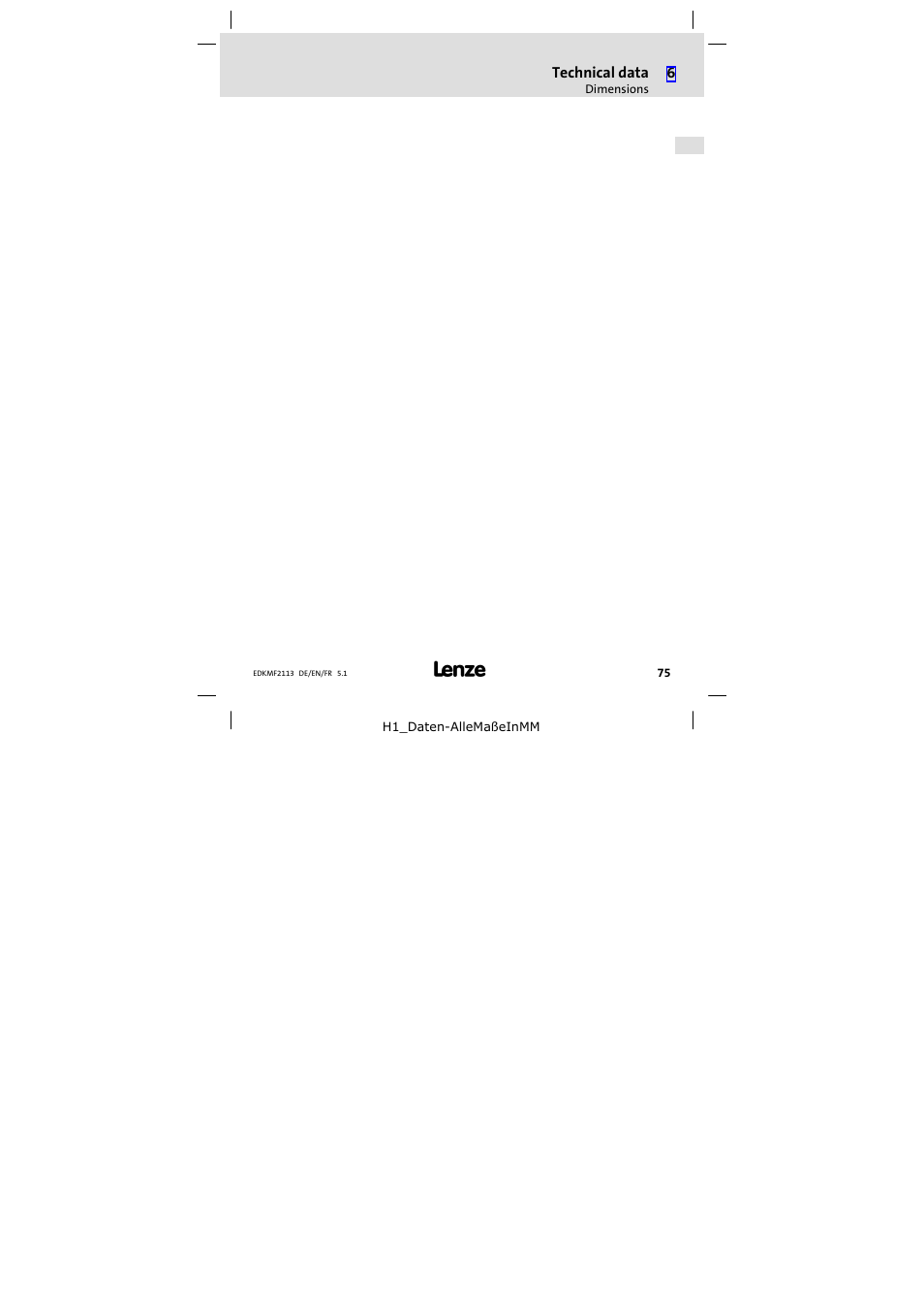 Lenze EMF2113IB User Manual | Page 75 / 112