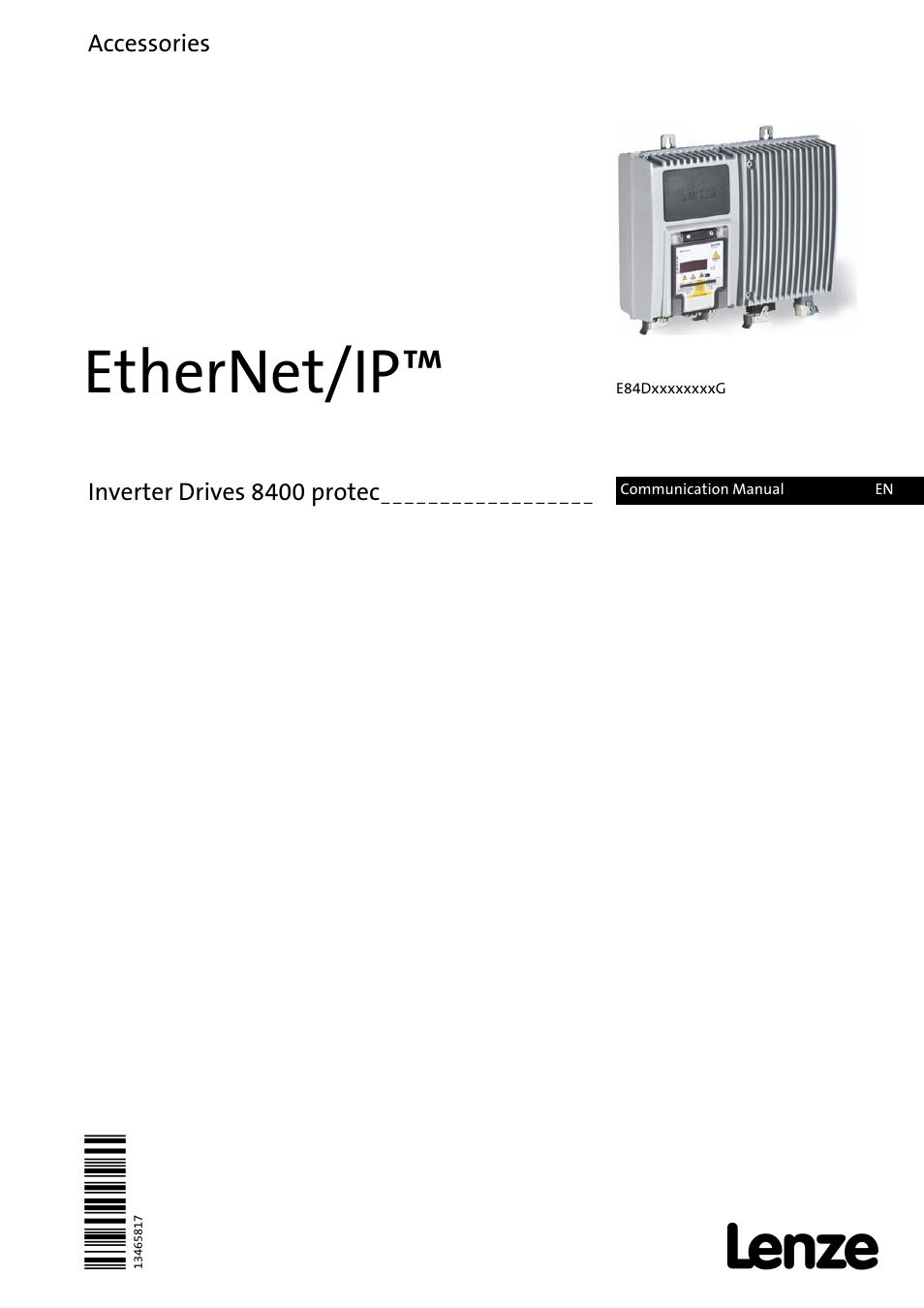 Lenze E84Dxxxx User Manual | 147 pages