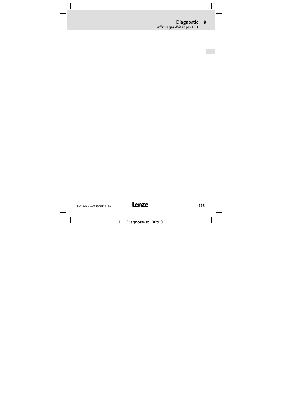 Lenze E82ZAFUC010 User Manual | Page 113 / 114
