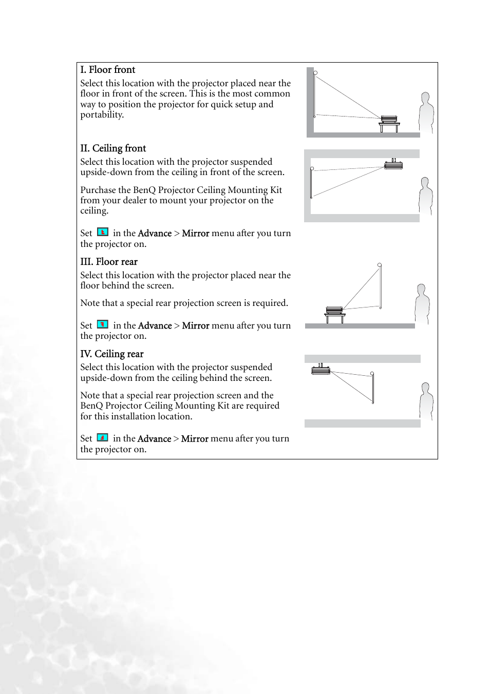 BenQ MP620 User Manual | Page 20 / 61