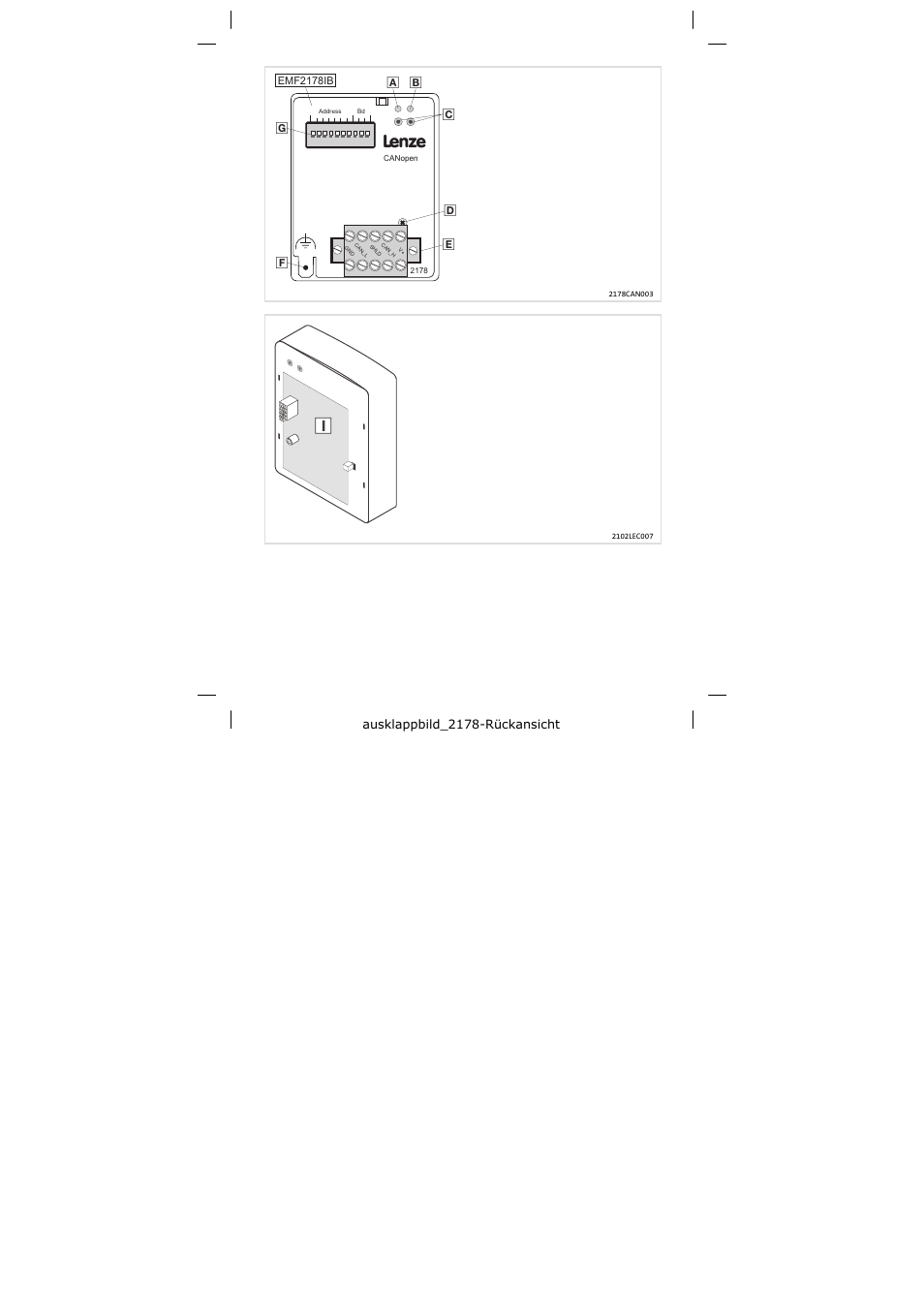 Lenze EMF2178IB User Manual | Page 3 / 118