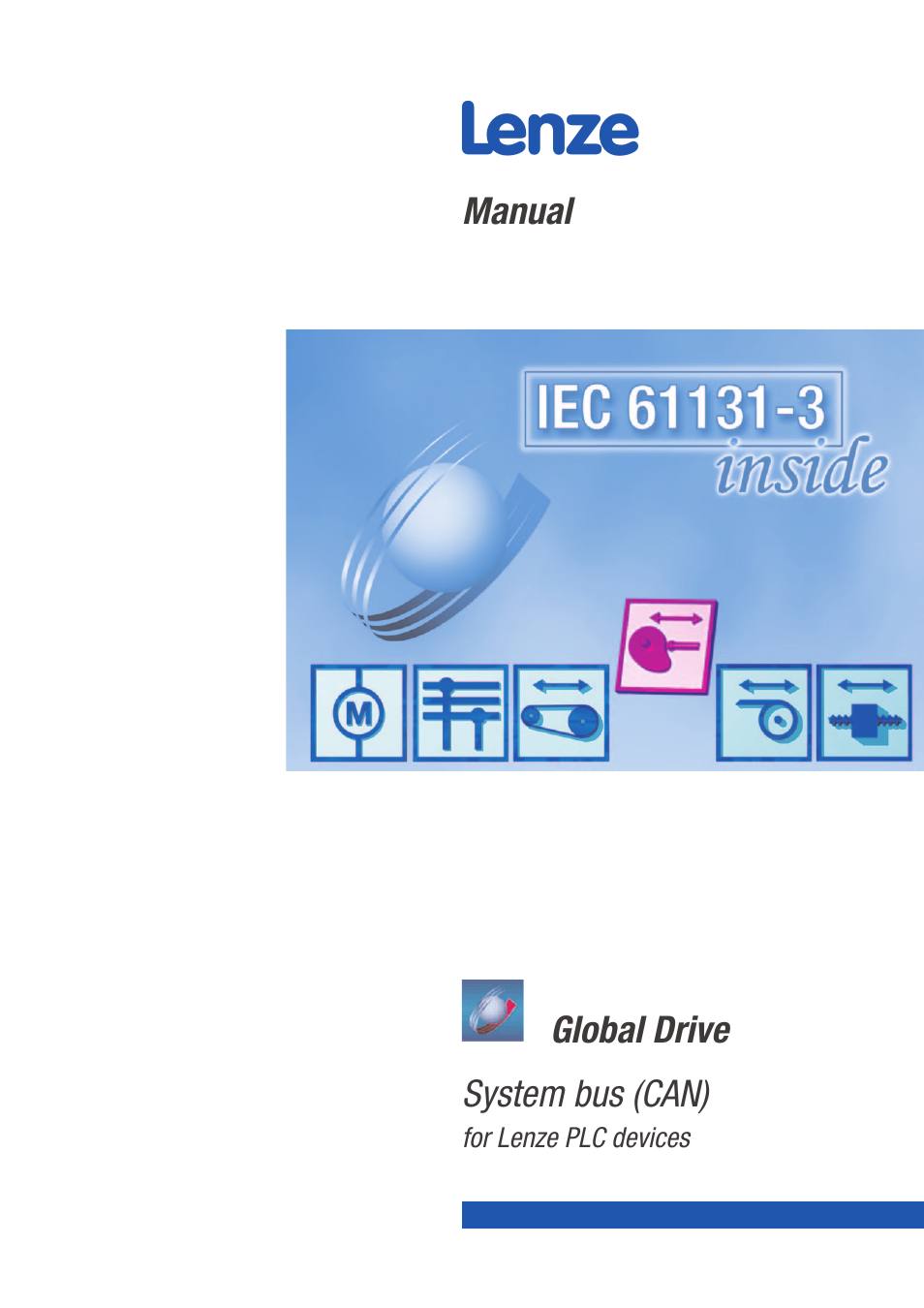 Lenze DDS System bus CAN for PLC User Manual | 178 pages