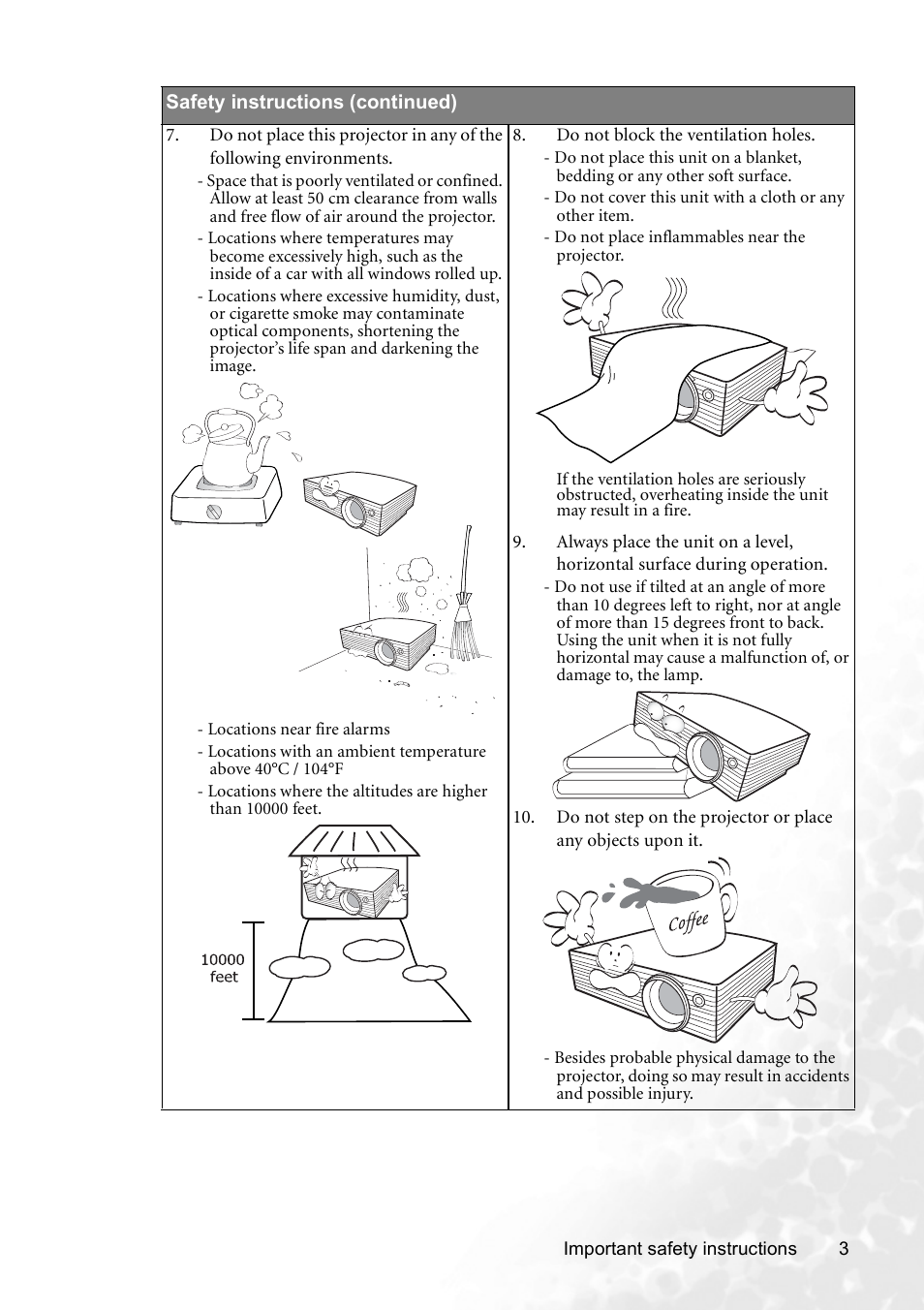 BenQ CP120 User Manual | Page 11 / 66