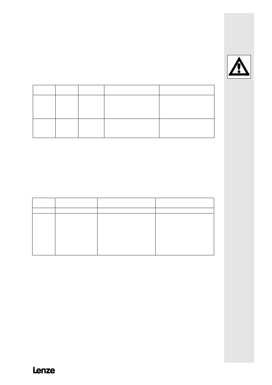 2warning, 3monitoring | Lenze 8615E User Manual | Page 121 / 126