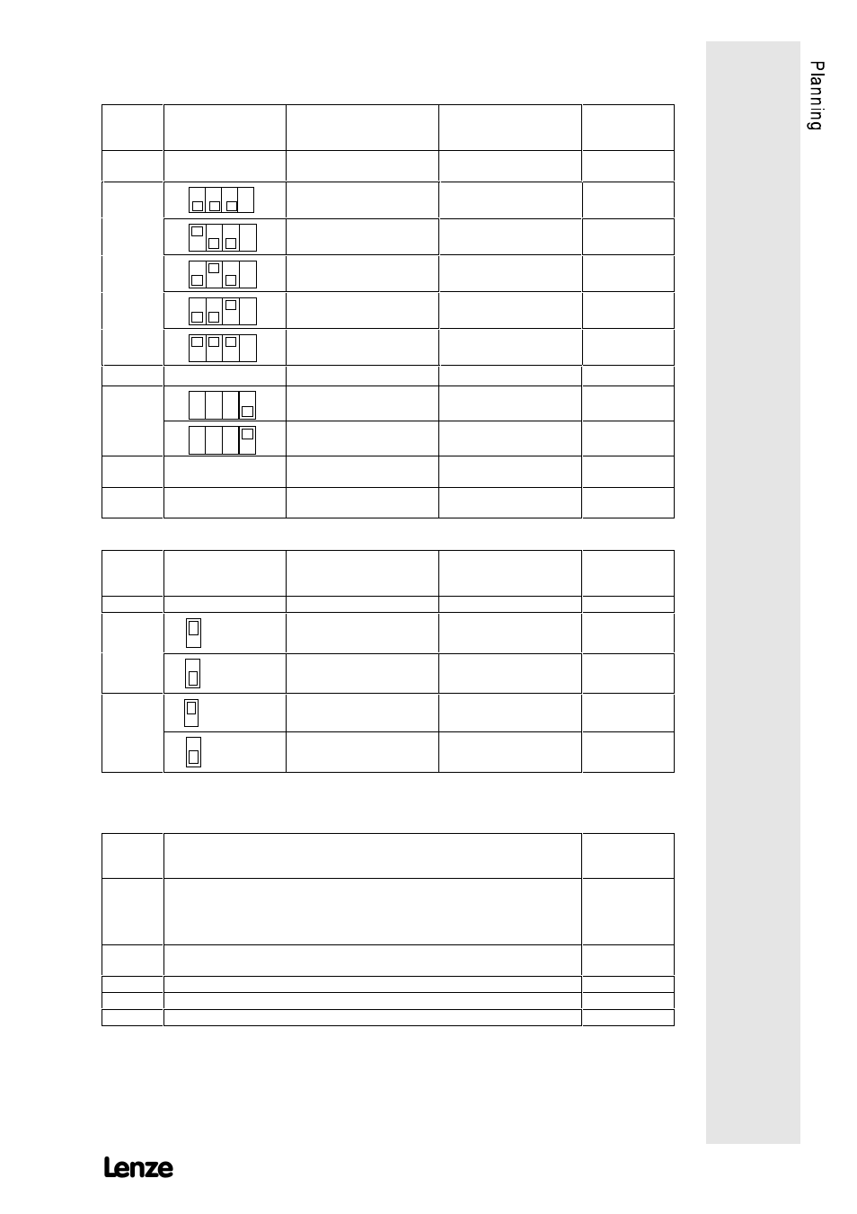 3 description of the analog inputs and outputs, 4 description of other inputs and outputs | Lenze 8615E User Manual | Page 31 / 126
