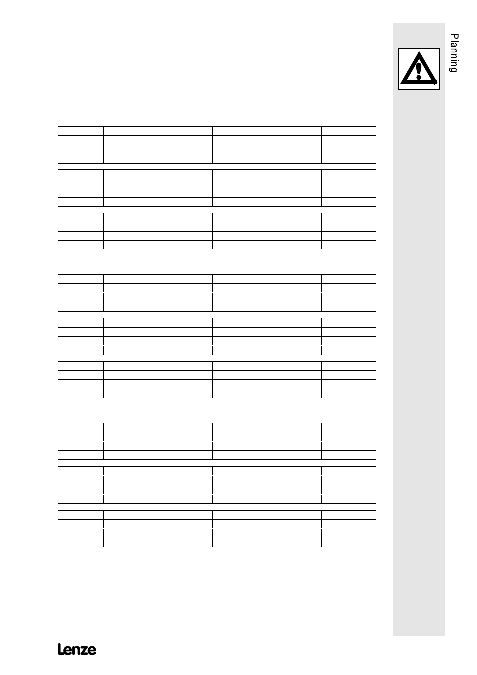 1 selection of the brake resistor | Lenze 8615E User Manual | Page 39 / 126