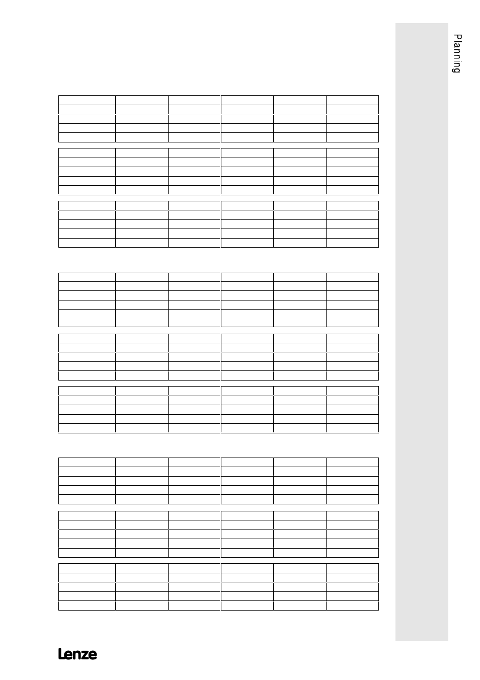 1 selection of the mains choke | Lenze 8615E User Manual | Page 43 / 126