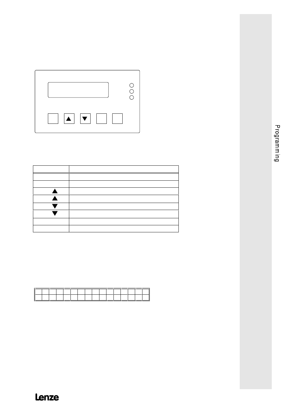 Parameter setting, 1keypad, 1 key functions | 2 plain text display | Lenze 8615E User Manual | Page 55 / 126