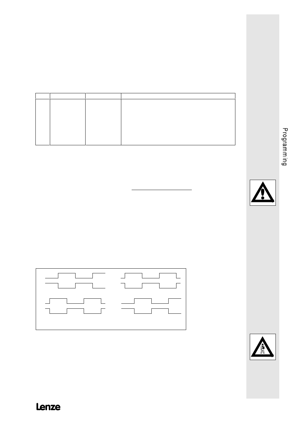 Cw rotation ccw rotation | Lenze 8615E User Manual | Page 67 / 126
