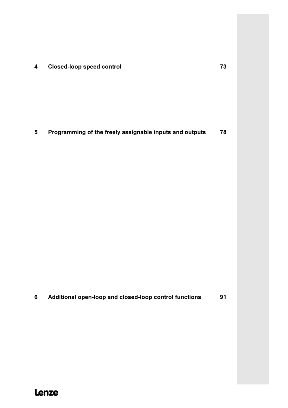 Orvhgorrs vshhg frqwuro | Lenze 8615E User Manual | Page 7 / 126