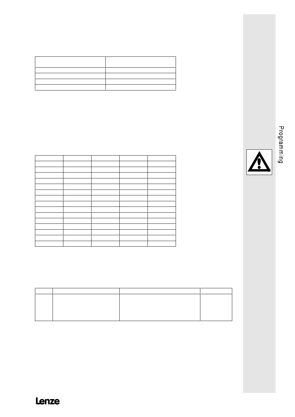 Lenze 8615E User Manual | Page 83 / 126