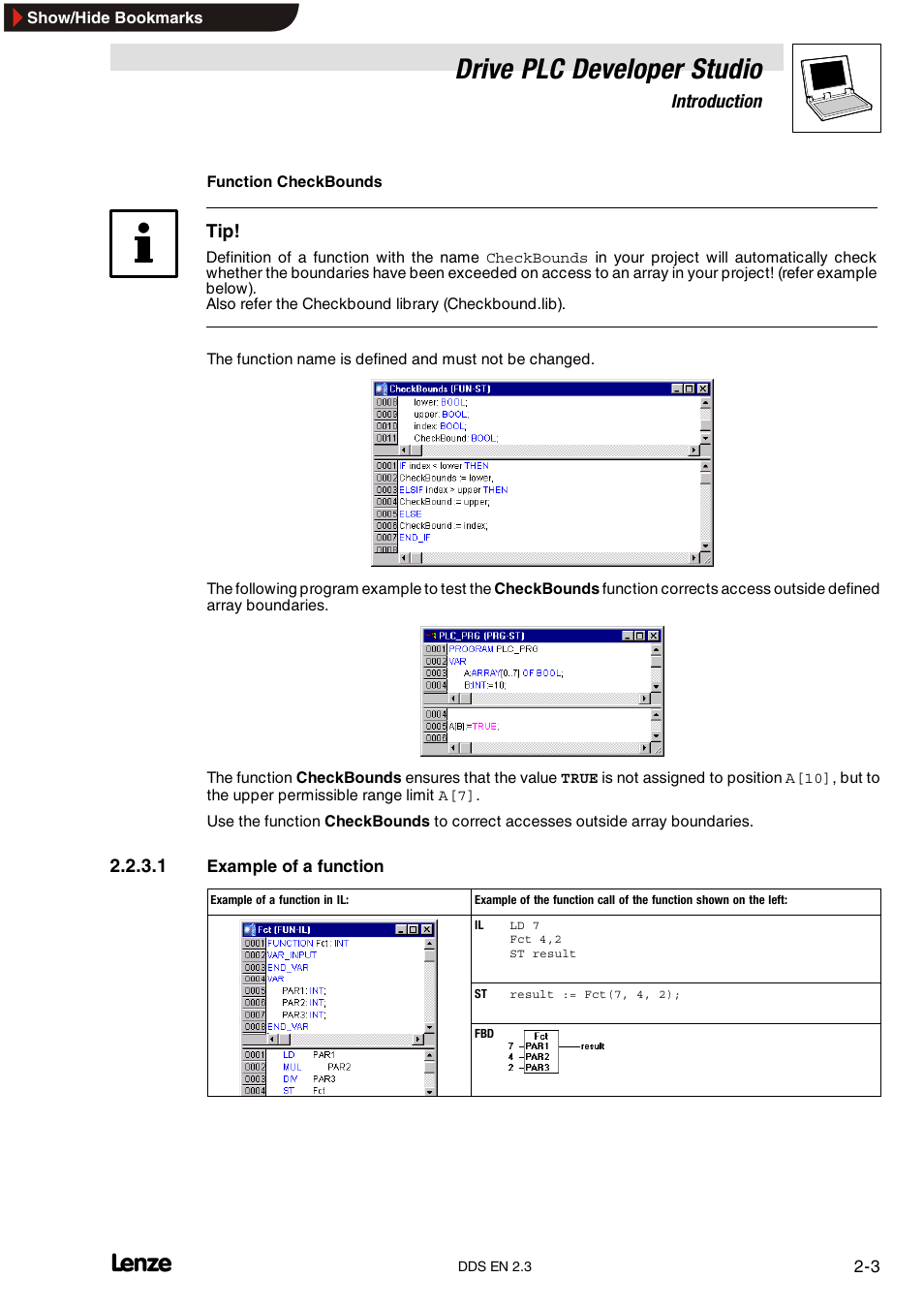 Drive plc developer studio | Lenze DDS v2.3 User Manual | Page 15 / 340