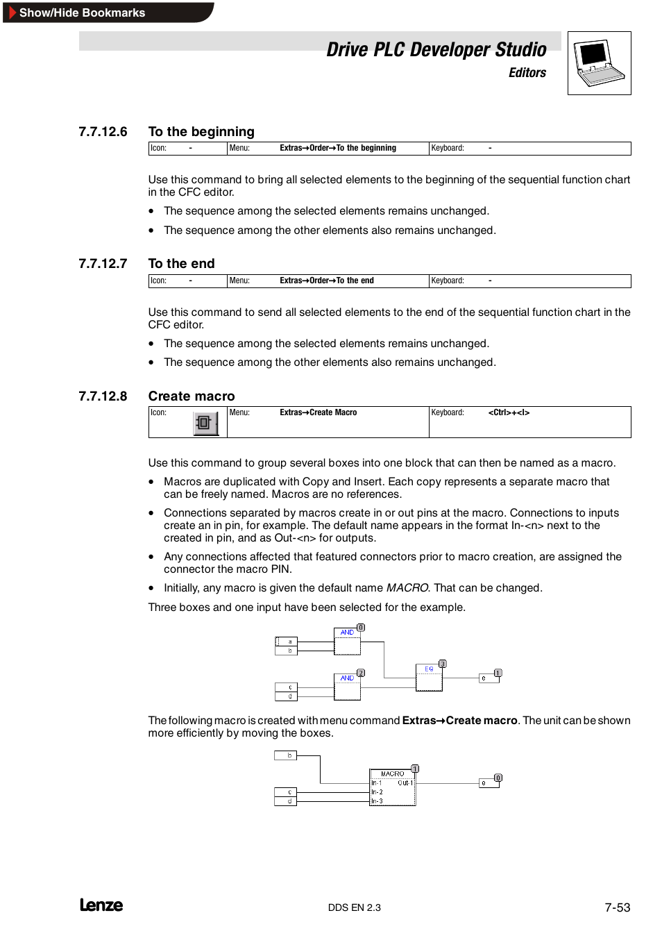Drive plc developer studio | Lenze DDS v2.3 User Manual | Page 175 / 340