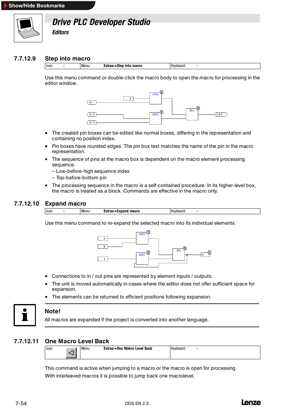 Drive plc developer studio | Lenze DDS v2.3 User Manual | Page 176 / 340