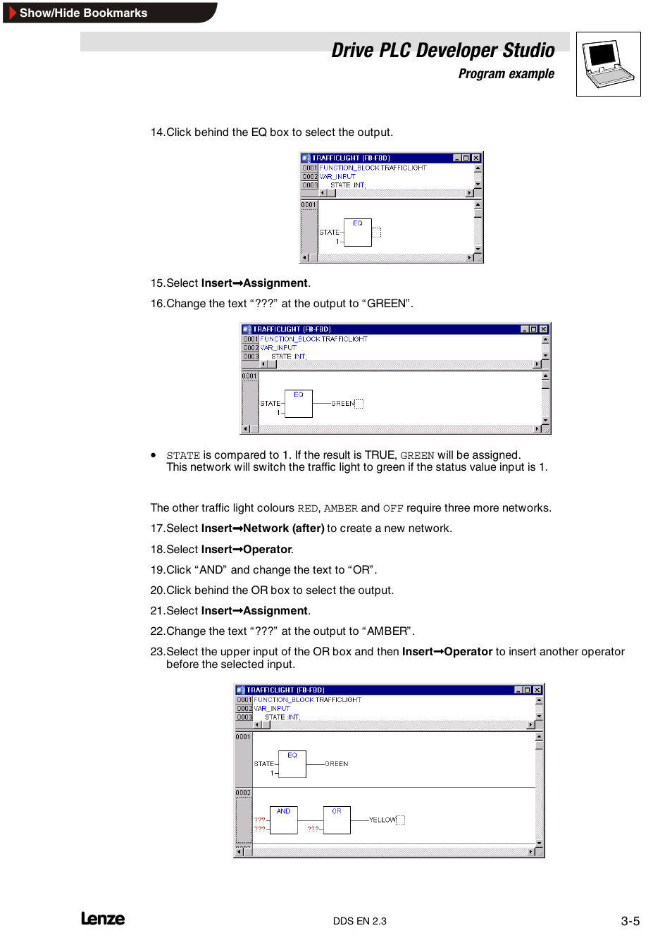 Drive plc developer studio | Lenze DDS v2.3 User Manual | Page 27 / 340