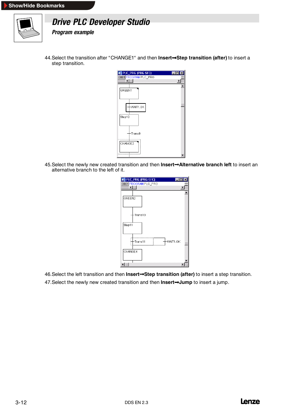 Drive plc developer studio | Lenze DDS v2.3 User Manual | Page 34 / 340