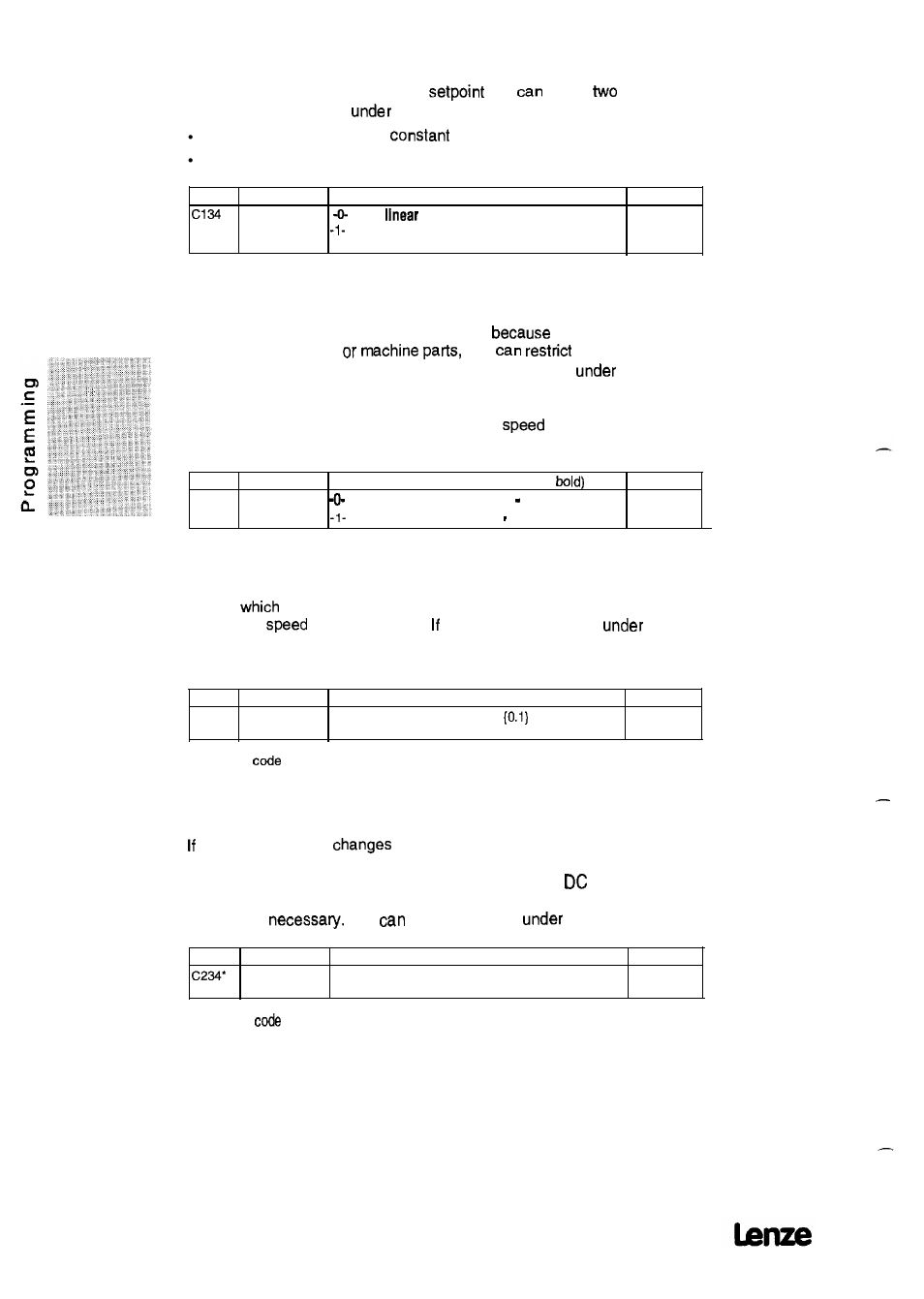 4 s-shaped ramp generator characteristic, 5 limitation of the frequency setting range, 6 oscillation damping | 7 load-change damping | Lenze 8615E User Manual | Page 100 / 158