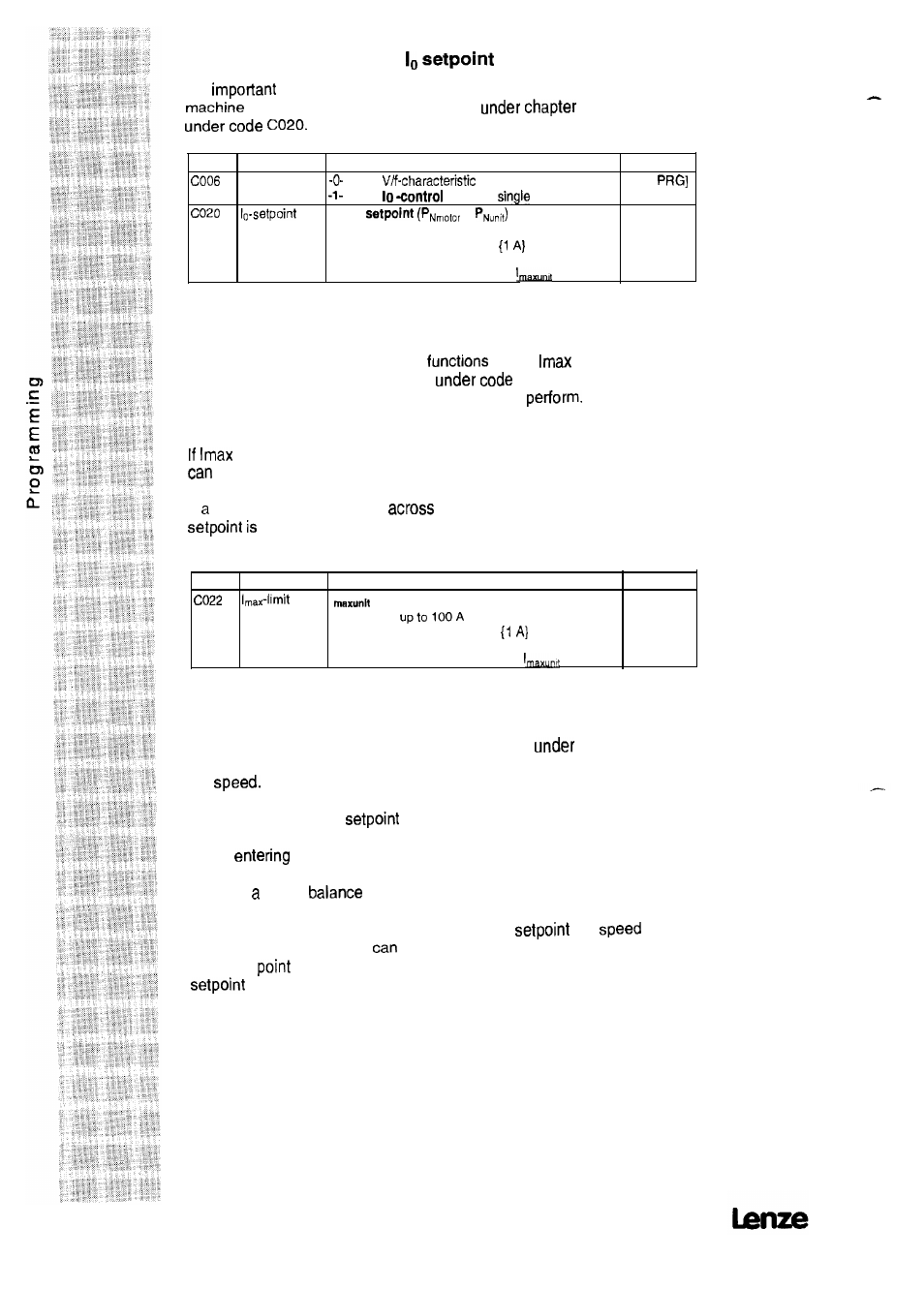 4 adjustment of the, 5 adjustment of the imax limit, 6 adjustment of the torque controller | Lenze 8615E User Manual | Page 128 / 158