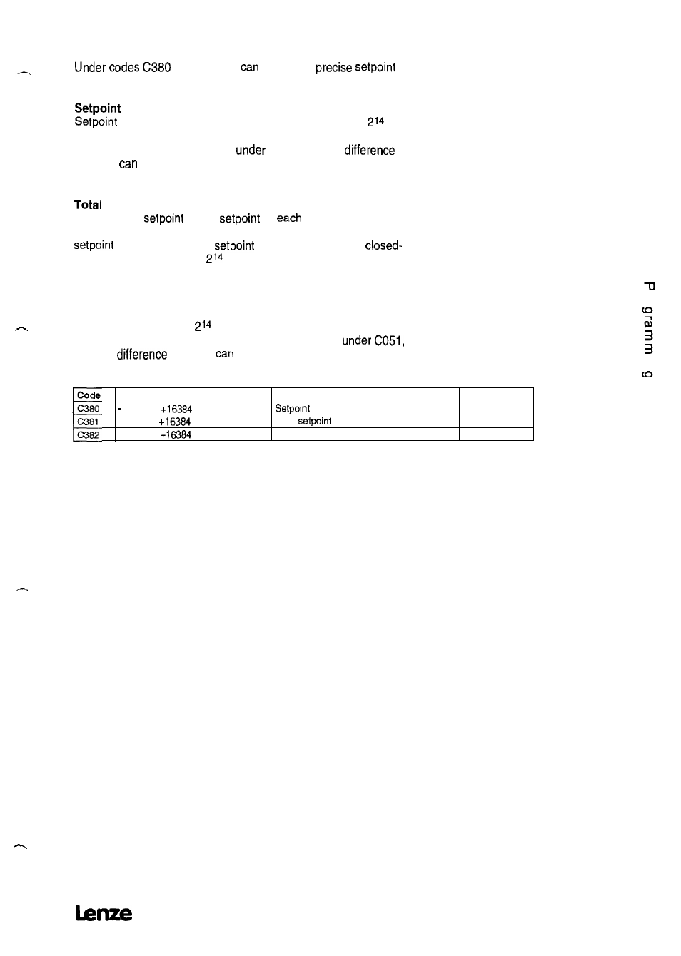 9 high resolution data | Lenze 8615E User Manual | Page 145 / 158