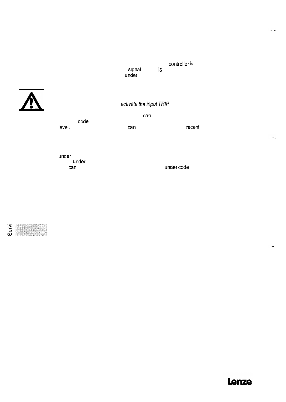 Service, 1fault indication | Lenze 8615E User Manual | Page 150 / 158