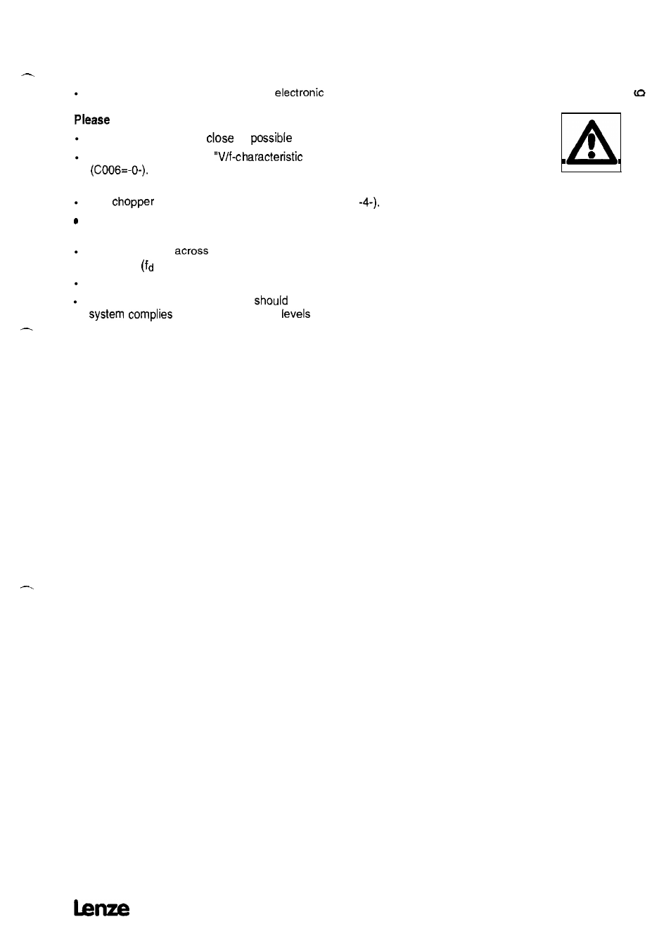 4 sine filter | Lenze 8615E User Manual | Page 49 / 158