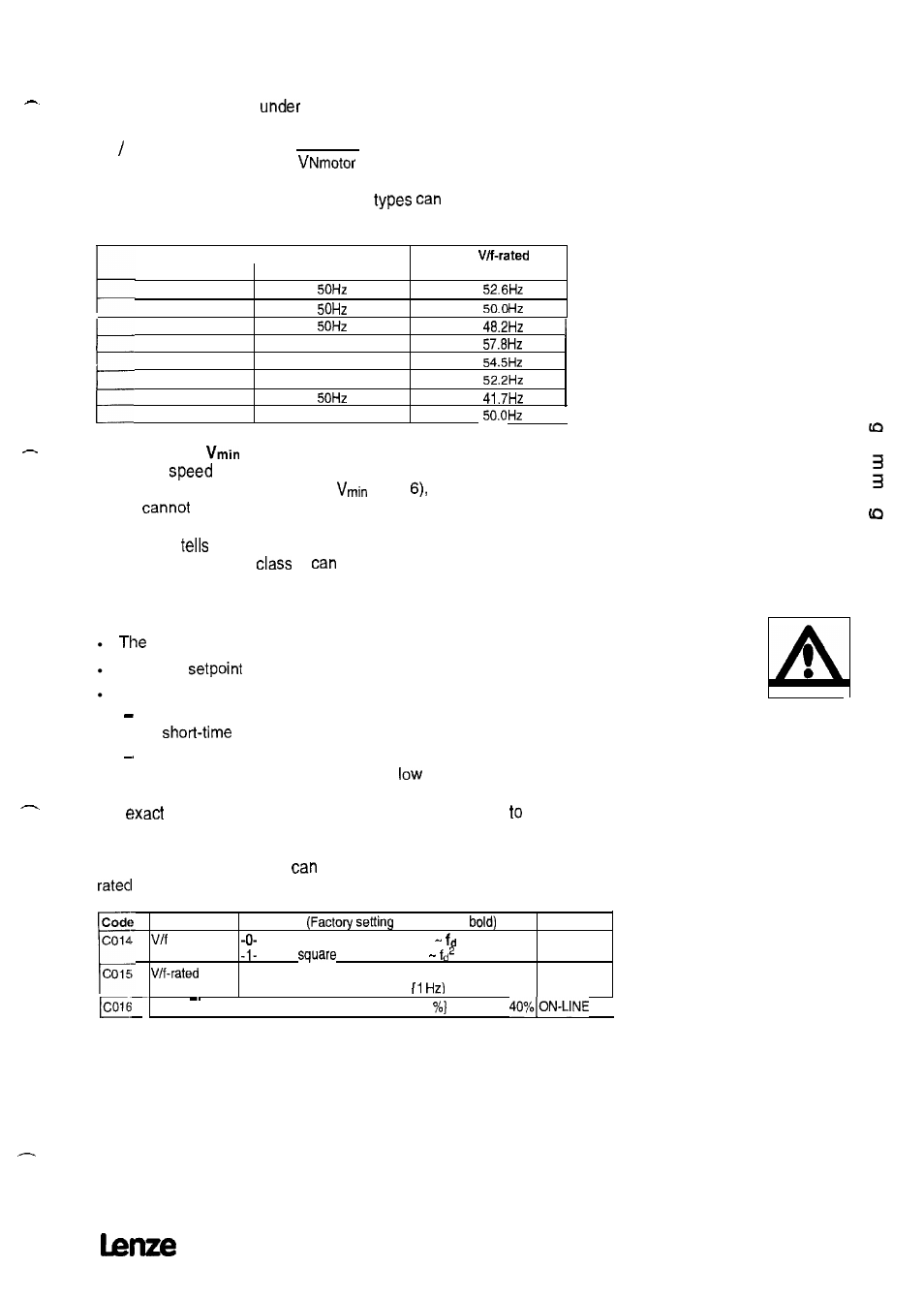 Lenze 8615E User Manual | Page 73 / 158