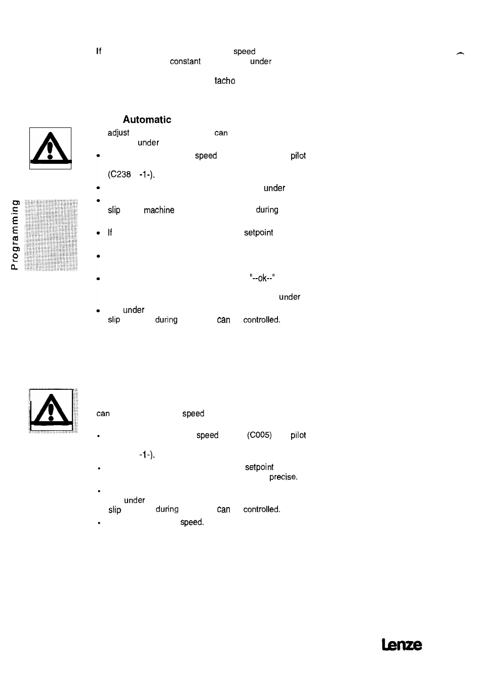 4 adjustment of the act. value gain, 1 adjustment, 2 manual adjustment | Lenze 8615E User Manual | Page 80 / 158
