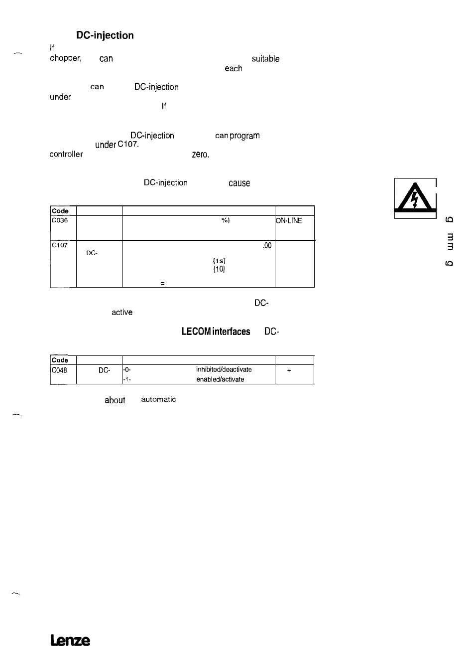 3 brake | Lenze 8615E User Manual | Page 85 / 158