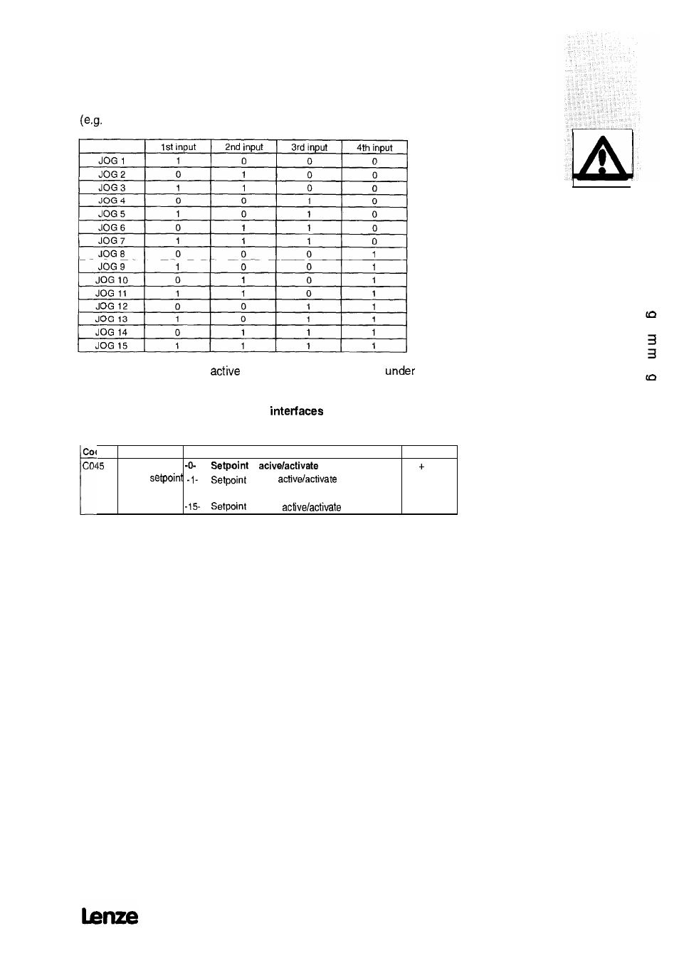 Lenze 8615E User Manual | Page 87 / 158