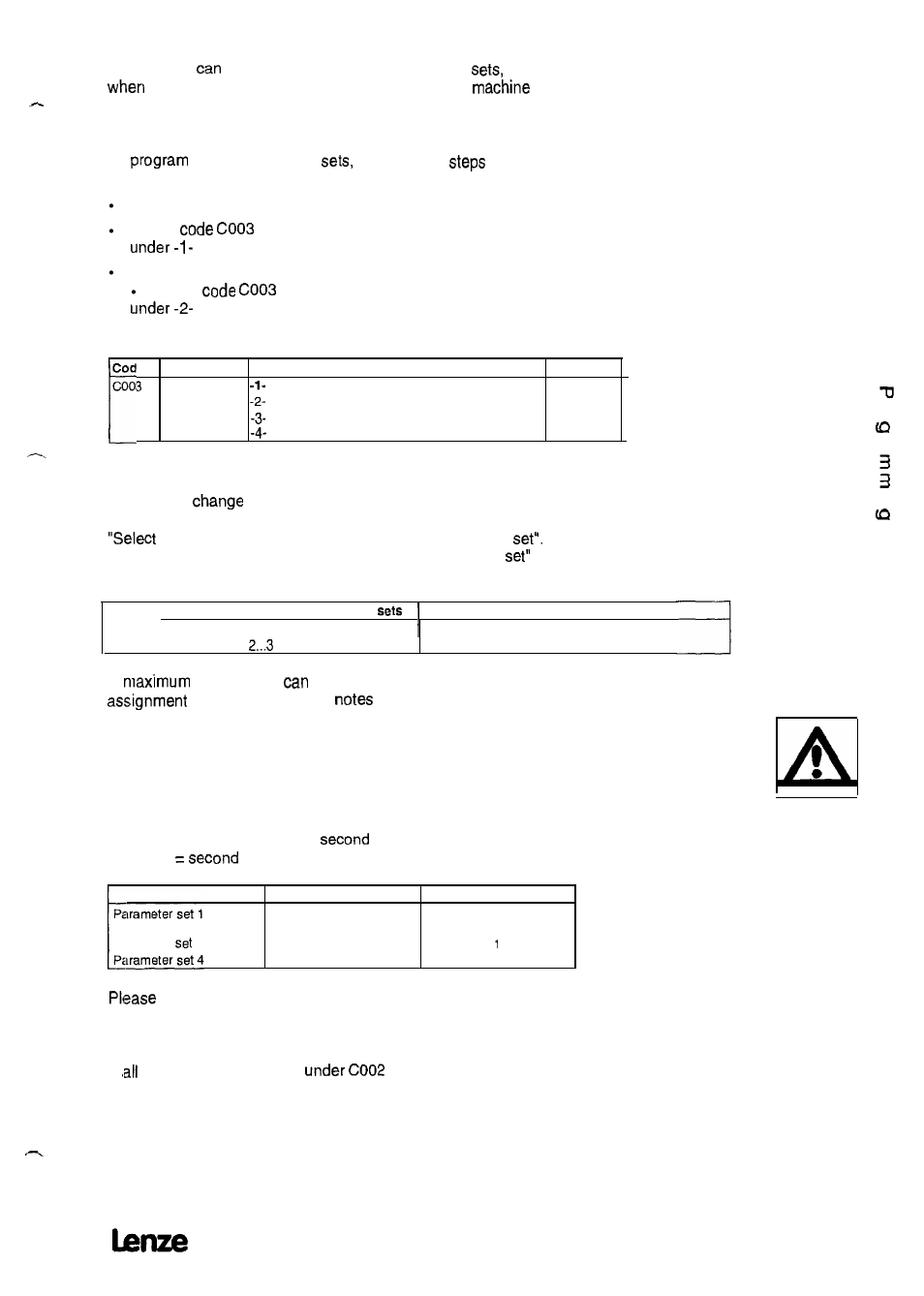 Lenze 8615E User Manual | Page 91 / 158