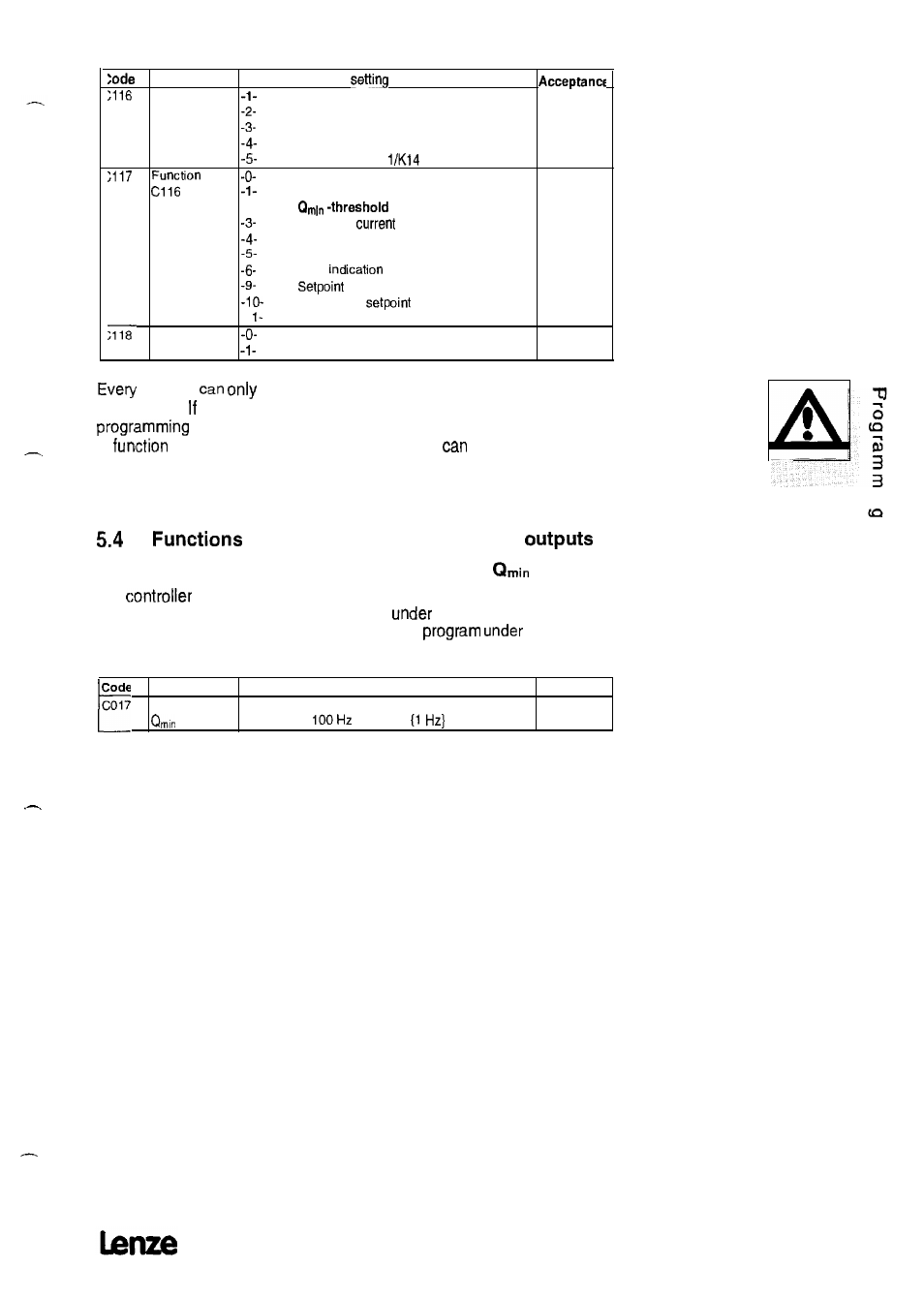 Lenze 8615E User Manual | Page 93 / 158