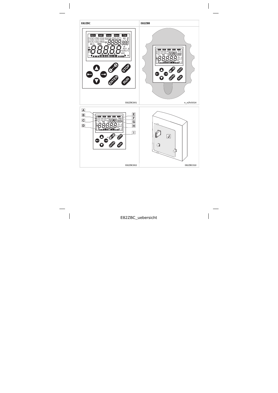 Z y w x, Vt u s | Lenze E82ZBC User Manual | Page 3 / 102