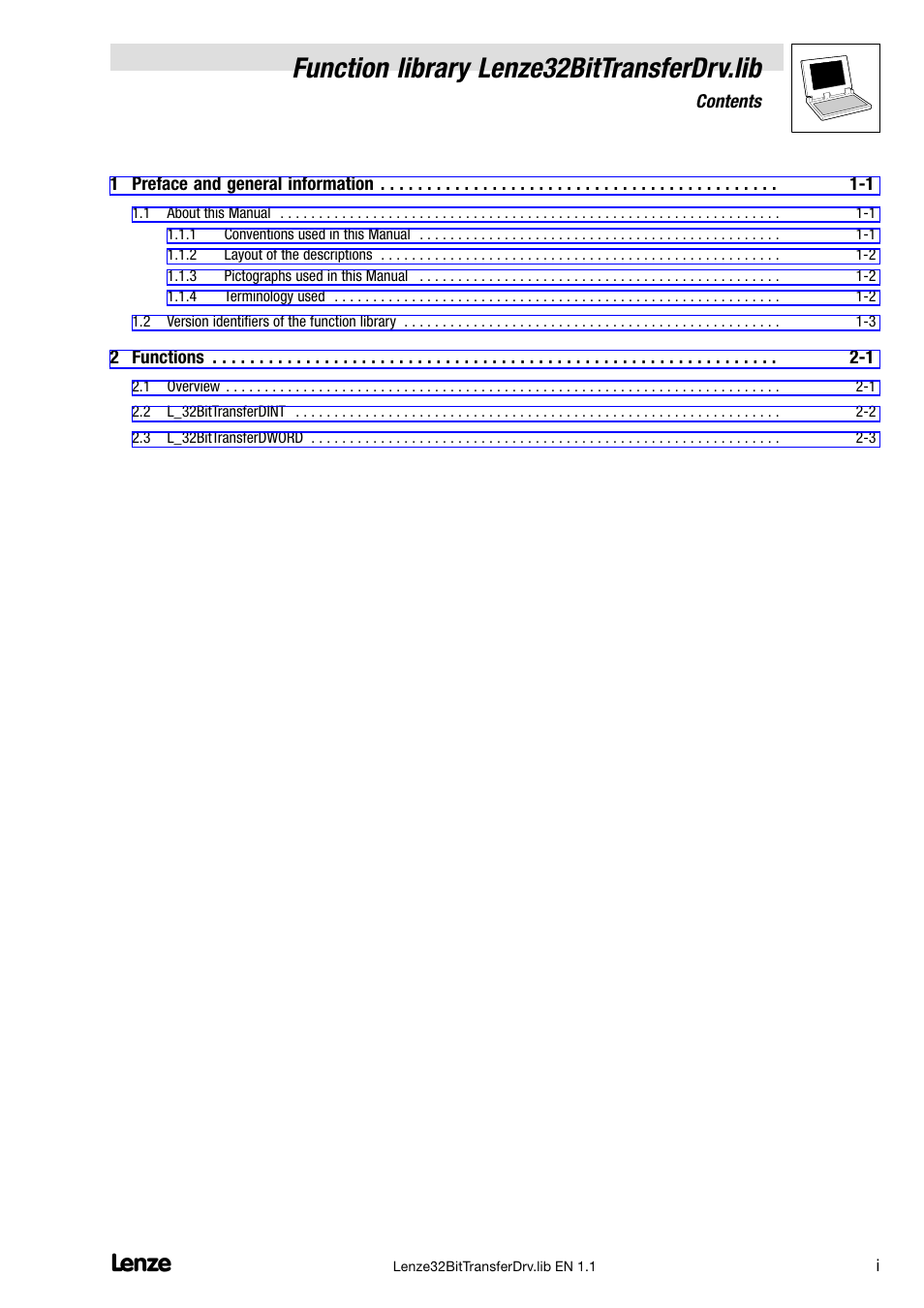 Lenze DDS v1.1 User Manual | Page 3 / 11