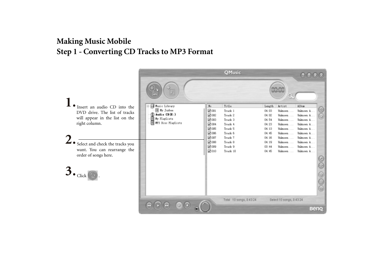 Making music mobile | BenQ Joybook 5000 User Manual | Page 17 / 40