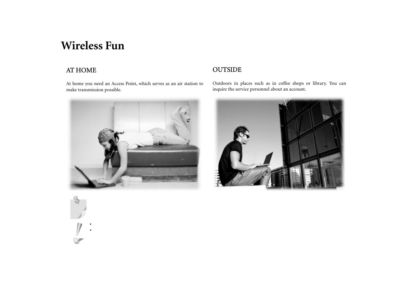Wireless fun | BenQ Joybook 5000 User Manual | Page 28 / 40