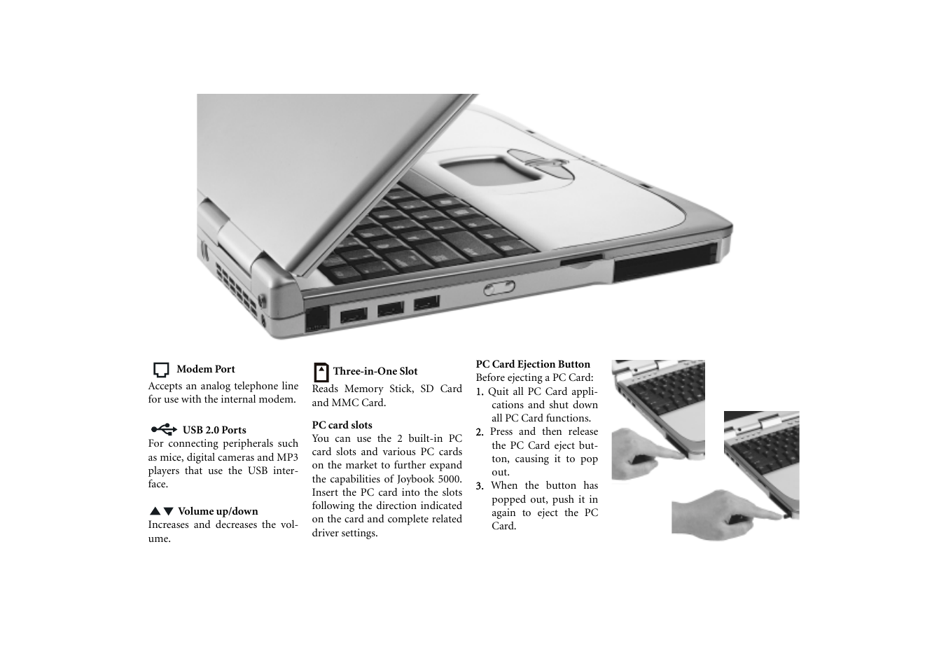 BenQ Joybook 5000 User Manual | Page 5 / 40