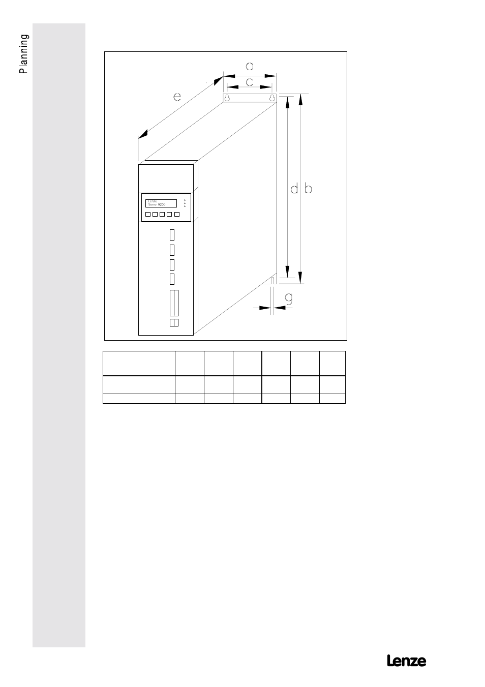 Dimensions, Extension of delivery, Application as directed | Lenze 9228E User Manual | Page 10 / 84