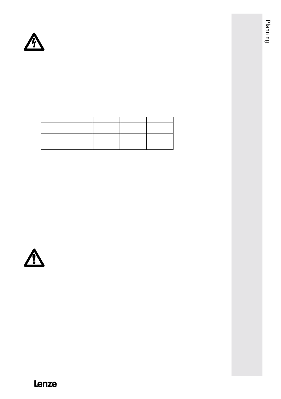 Electrical installation | Lenze 9228E User Manual | Page 13 / 84