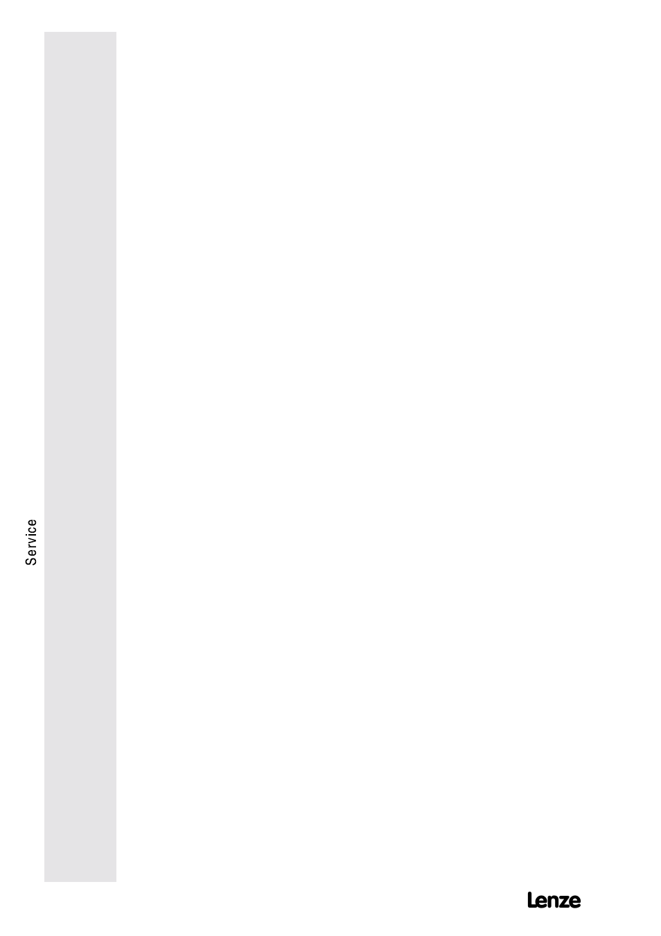 Index | Lenze 9228E User Manual | Page 82 / 84