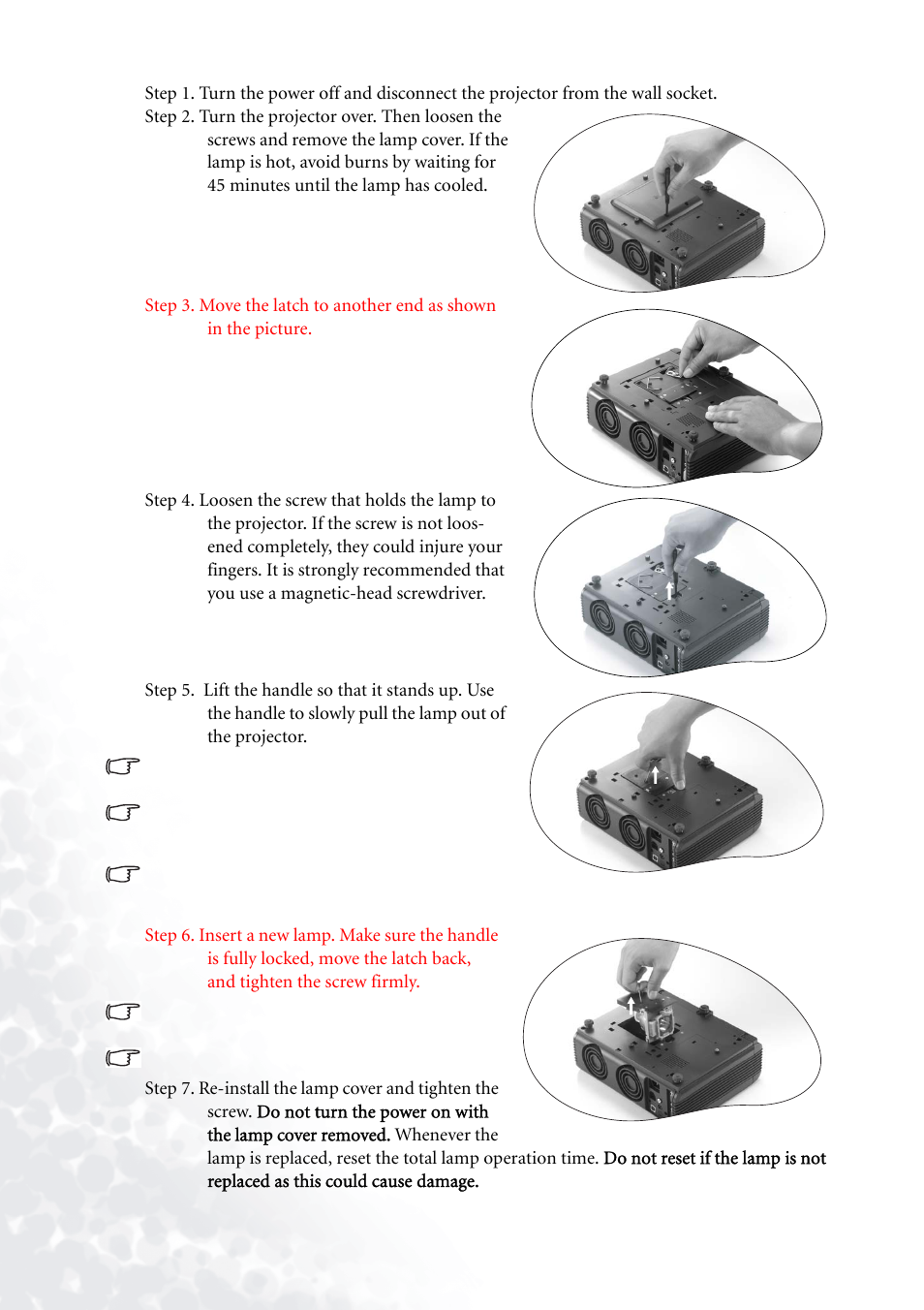 BenQ PB6110 User Manual | Page 38 / 47