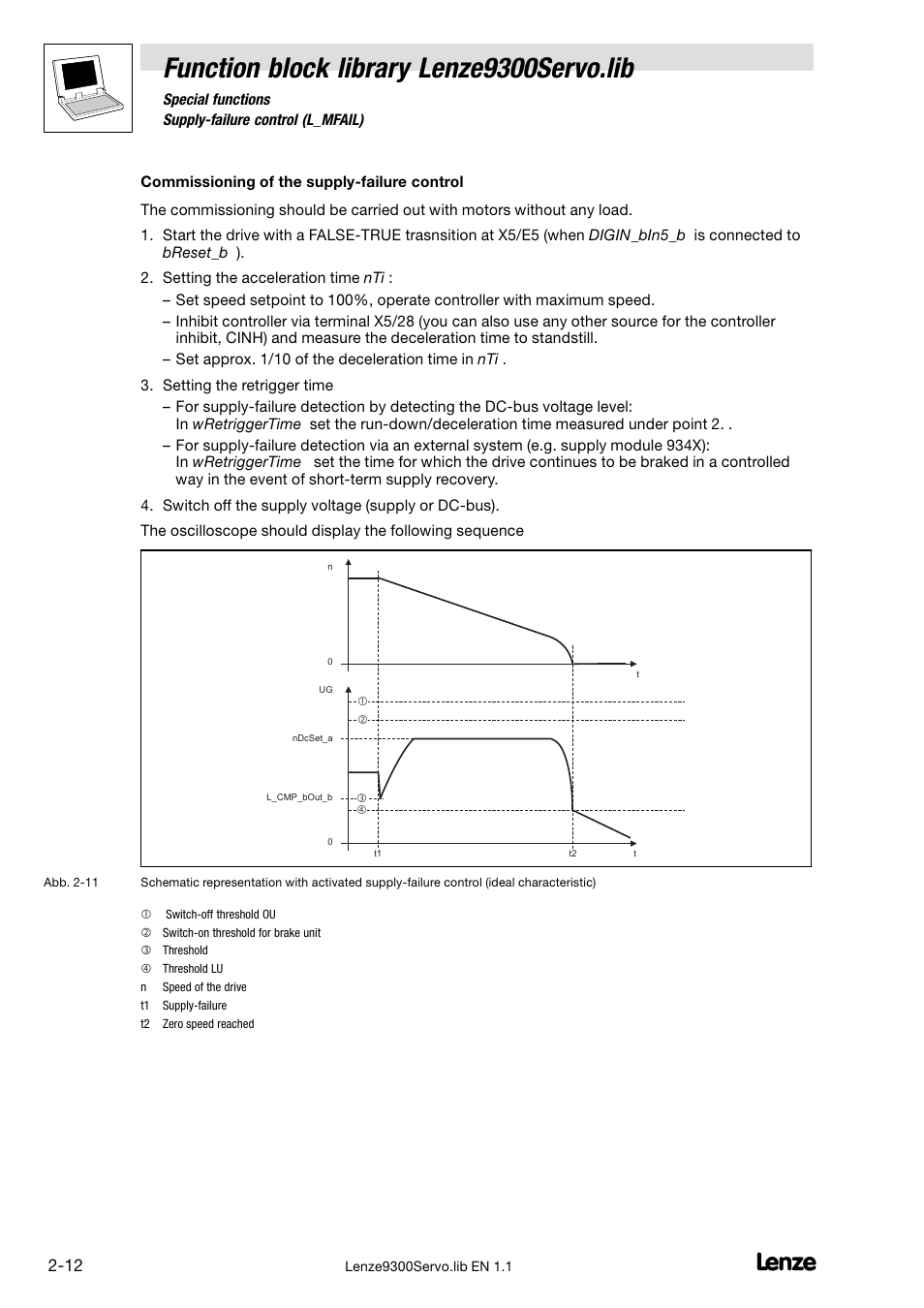 Function block library lenze9300servo.lib | Lenze DDS Function library 9300 Servo User Manual | Page 22 / 29