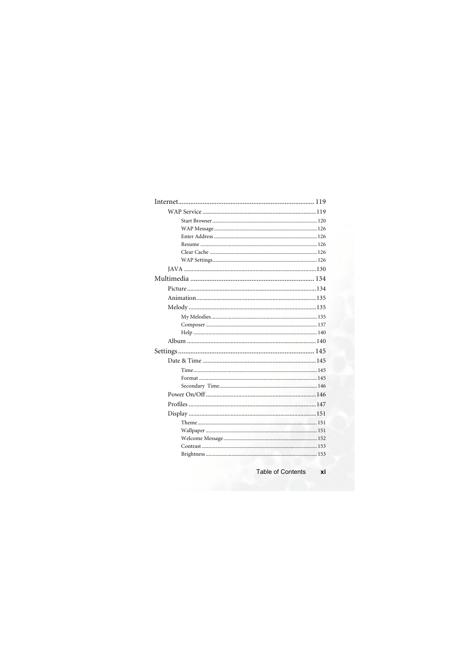 BenQ S670C User Manual | Page 13 / 186