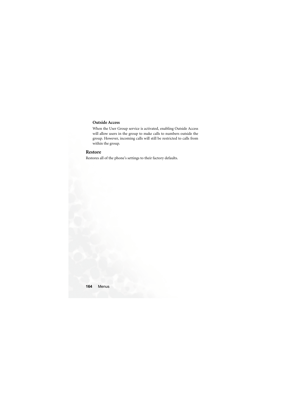 Restore | BenQ S670C User Manual | Page 180 / 186