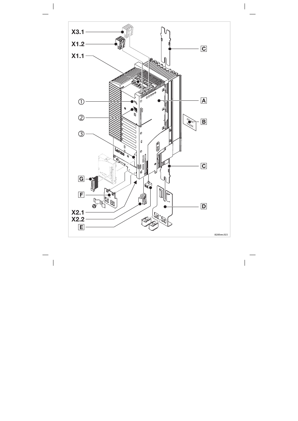 Lenze E82EV 8200 User Manual | Page 3 / 246