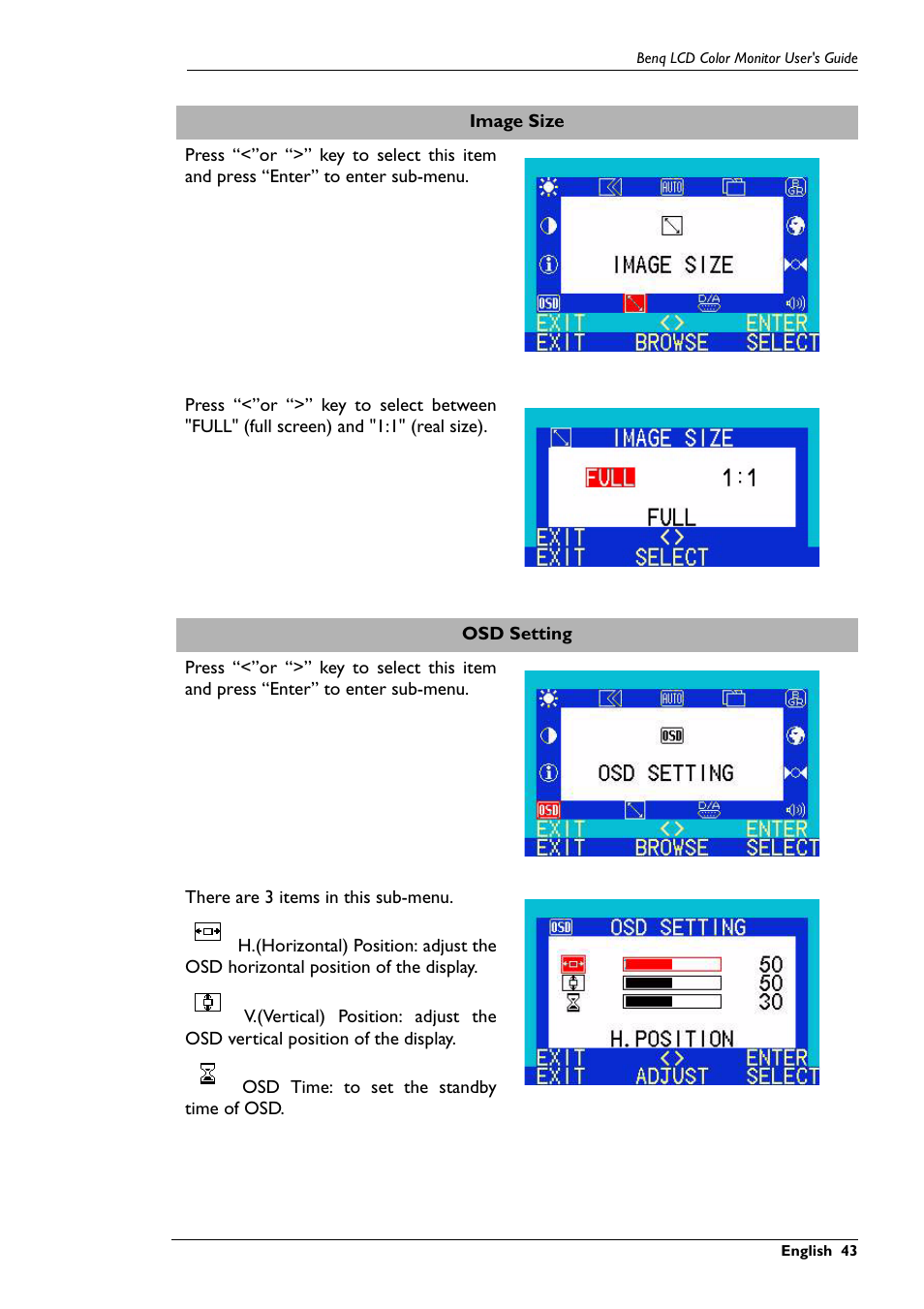 BenQ FP781 User Manual | Page 14 / 23