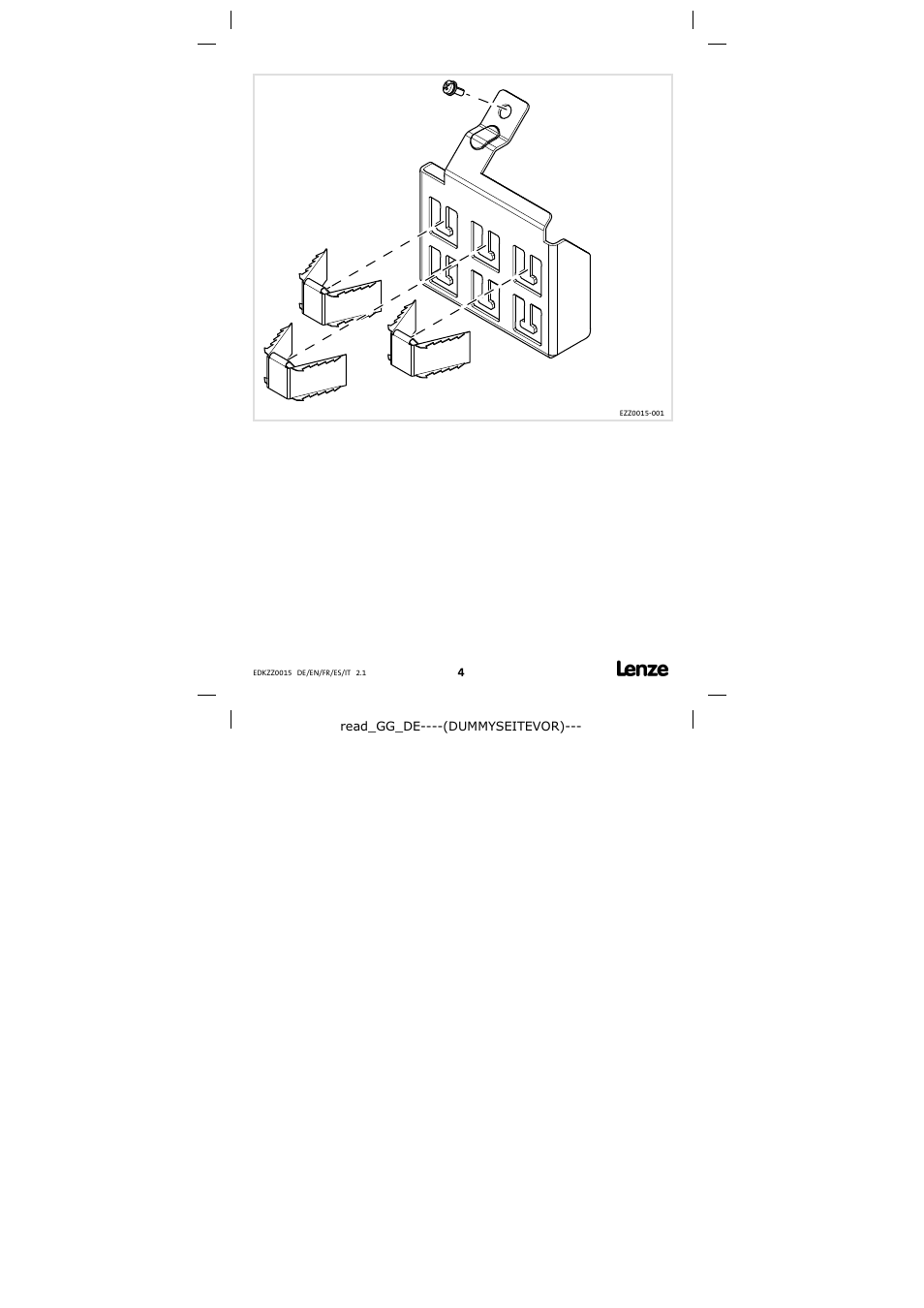 Lenze EZZ0015 User Manual | Page 4 / 8