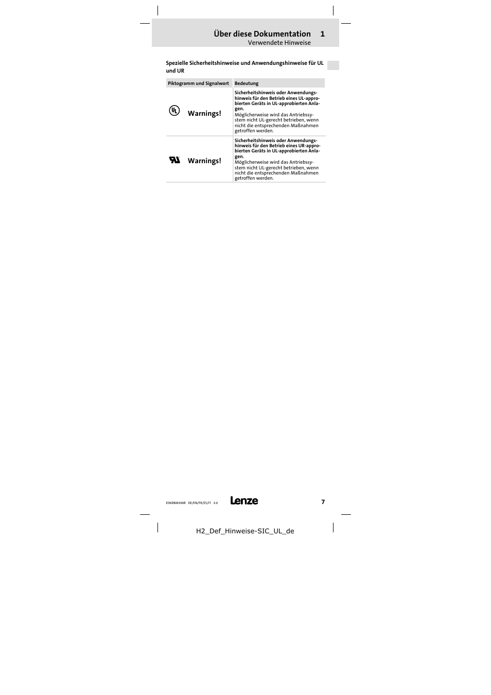 Lenze ERBMxxxRxxxW User Manual | Page 7 / 108