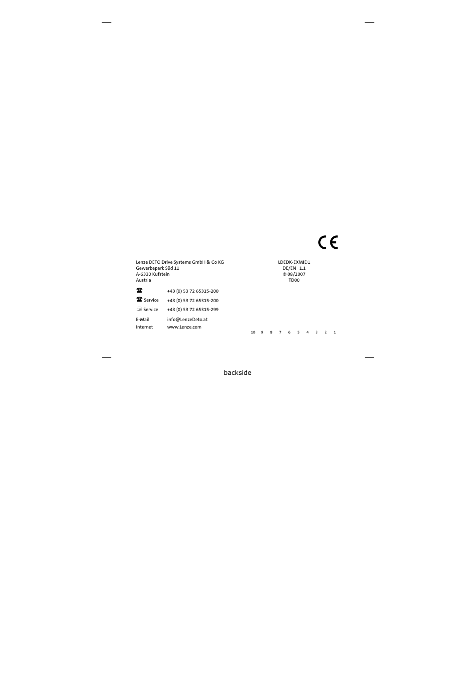 Lenze EXMID1 User Manual | Page 4 / 4