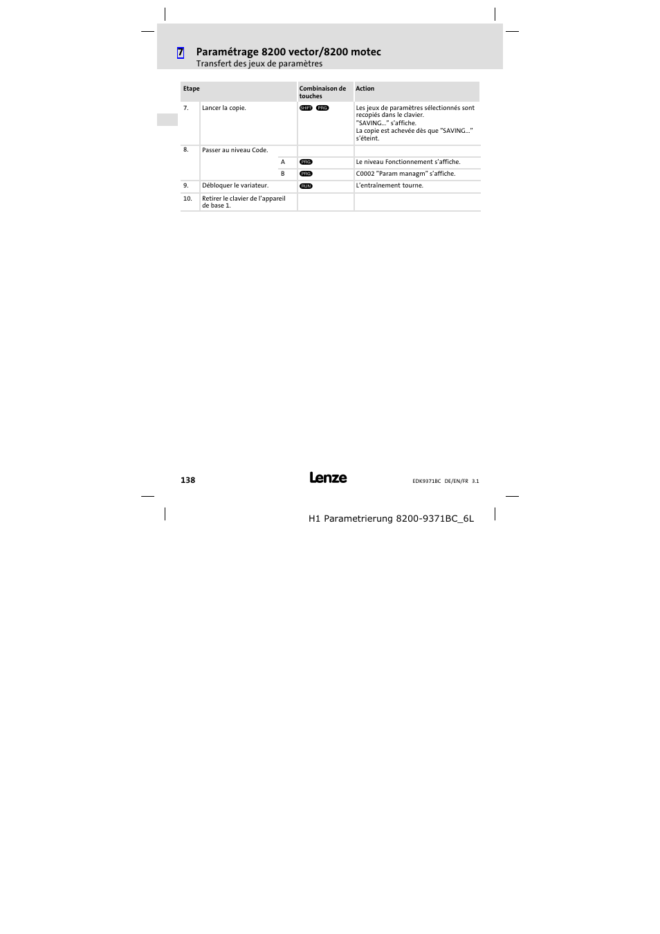 Lenze EMZ9371BC User Manual | Page 138 / 182