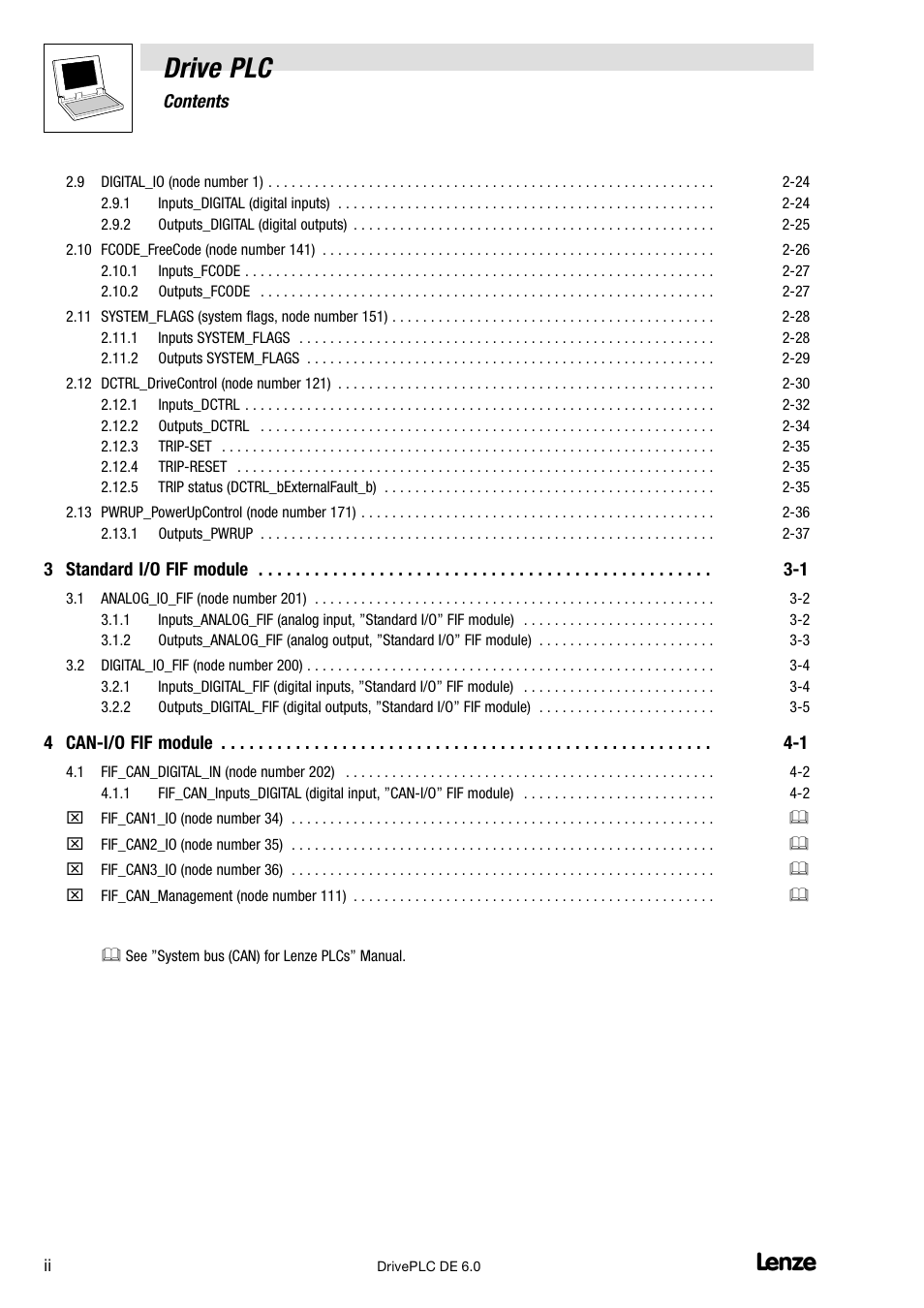 Drive plc | Lenze Global Drive PLC Developer Studio User Manual | Page 4 / 129